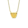 Minitials Exagoni Diamond Ketting