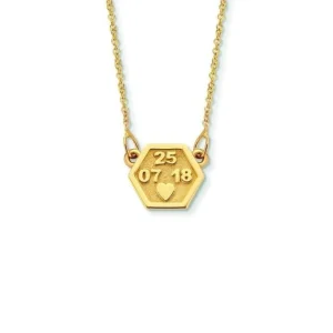 Minitials Exagoni Ketting