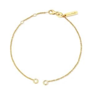 Minitials From Satin To Chain Armband