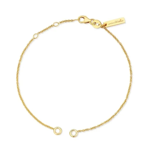 Minitials From Satin To Chain Armband