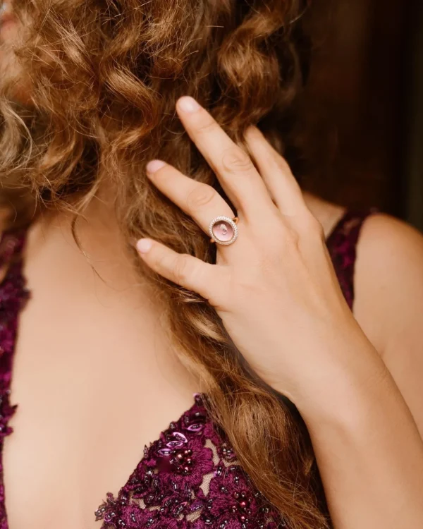 Minitials Jubilee Ring