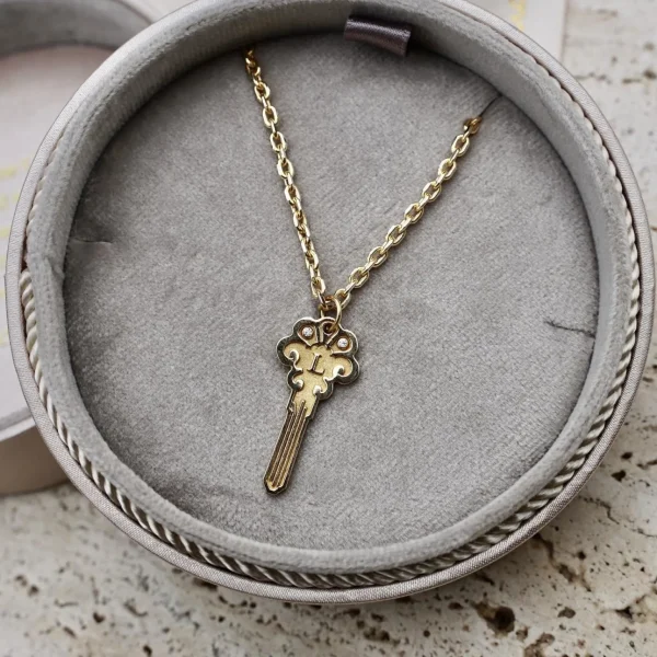 Minitials Kleine Victoria Key Ketting