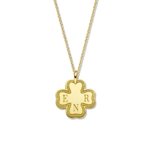 Minitials Lucky Leaf Ketting