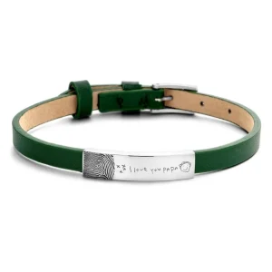 Minitials Memory Lane Leren Armband