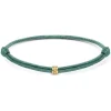 Minitials Één Benji Diamant Satijn Armband