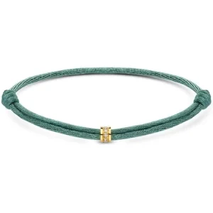 Minitials Één Benji Diamant Satijn Armband
