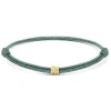 Minitials Één Benji Satijn Armband