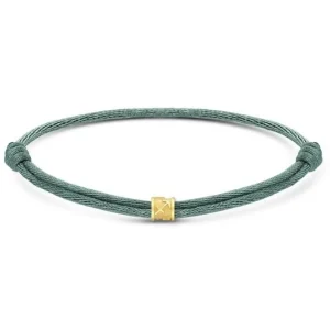 Minitials Één Benji Satijn Armband