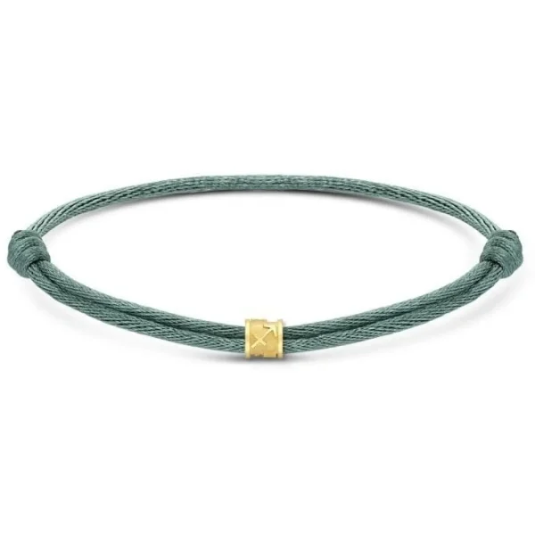 Minitials Één Benji Satijn Armband