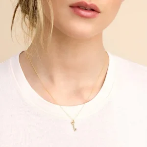 Minitials Één Key To My Heart Diamant Ketting