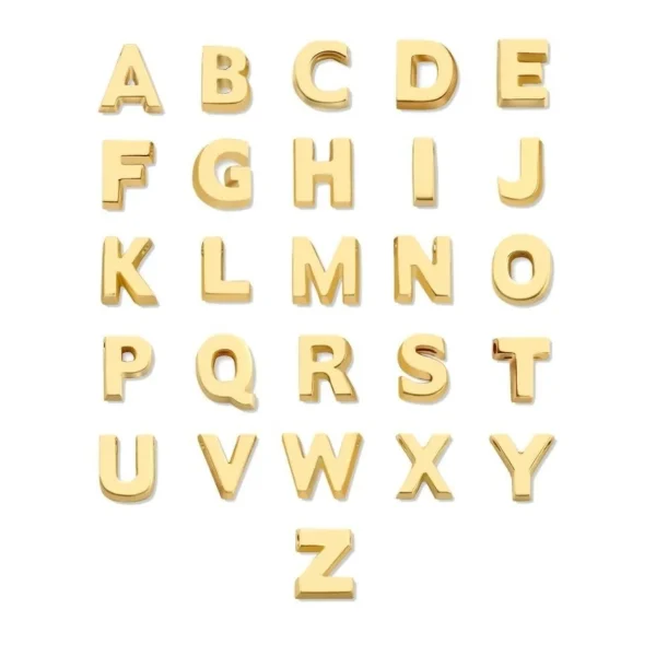 Minitials One Initial Symbol Diamond Ketting
