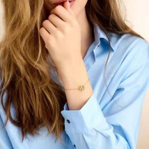 Minitials Ovale Één Signature Armband