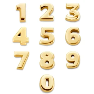 Minitials Pair Initial/Symbol Oorbellen