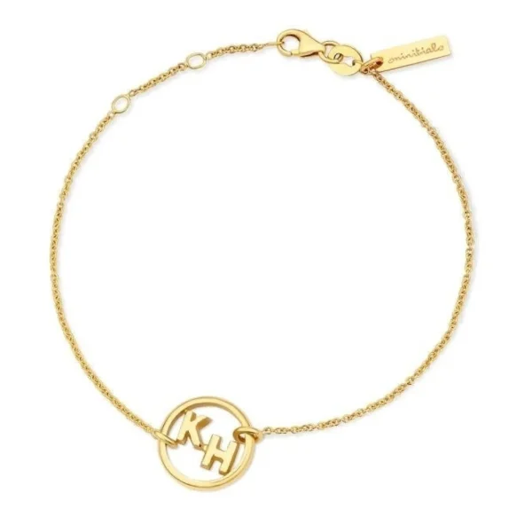 Minitials Ronde Twee Signature Armband
