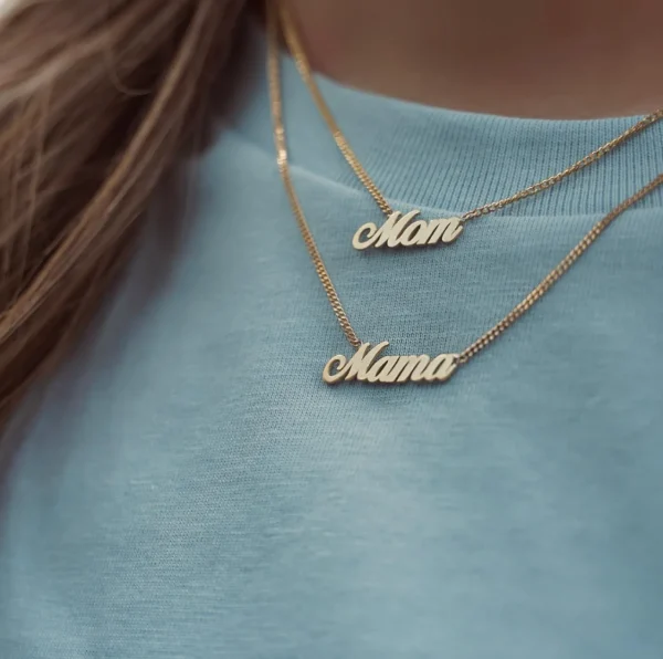 Minitials Scripted ketting