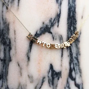 Minitials Signature Ketting