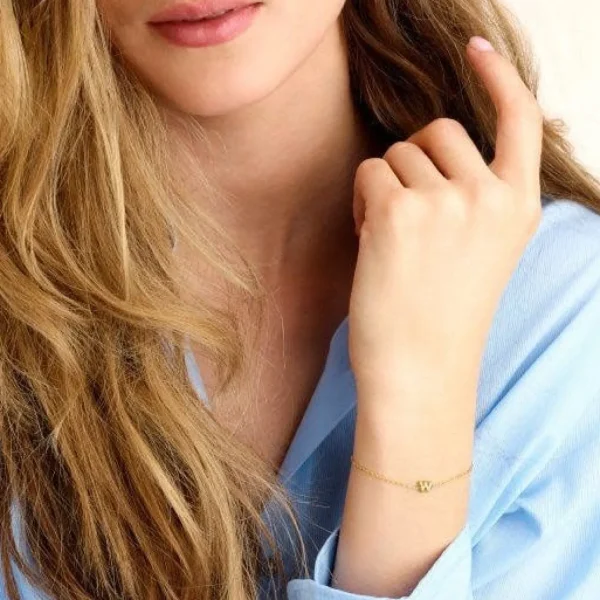 Minitials Signature Pavé Symbool Armband