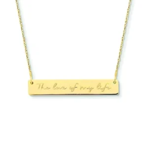 Minitials Sparkle Snake Ketting