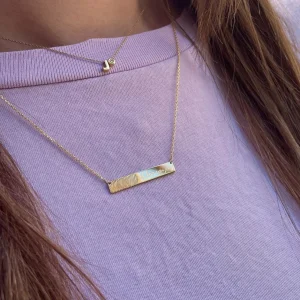 Minitials Sparkle Snake Ketting