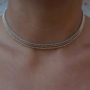 Minitials Spheres Choker