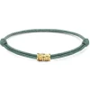 Minitials Twee Benji Blocks Satijn Armband
