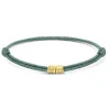 Minitials Twee Benji Satijn Armband