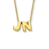 Minitials Twee Signature Ketting