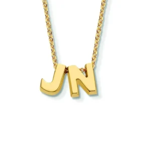 Minitials Twee Signature Ketting