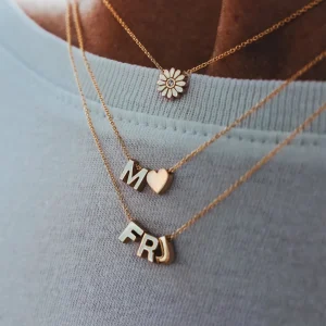 Minitials Twee Signature Ketting