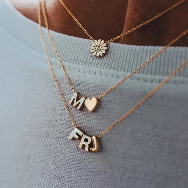 Minitials Twee Signature Ketting