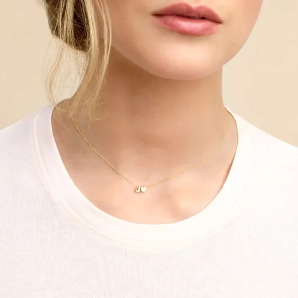 Minitials Twee Signature Ketting
