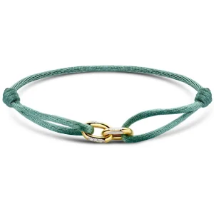 Minitials Twee Unchained Satijn Armband
