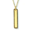 Minitials Vertical Diamanten Bedel