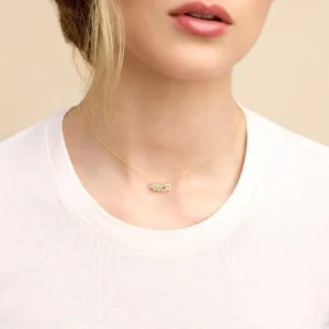 Minitials Vier Blend Ketting