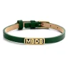 Minitials Vier Unity Leren Armband