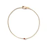 Miss Spring Armband Brilliantly Bezel Ovaal Robijn