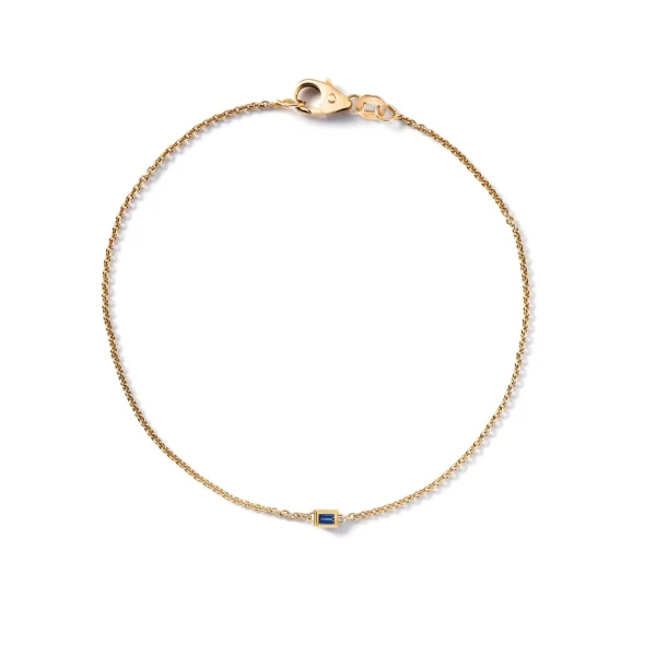 Miss Spring Armband Brilliantly Bezel Baquette Saffier