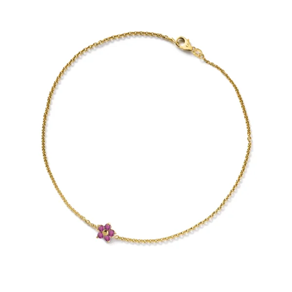 Miss Spring Armband In Full Bloom Hot Pink