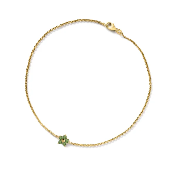 Miss Spring Armband In Full Bloom Leaf Green