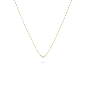 Miss Spring Collier Button V 5 Stone MSC545