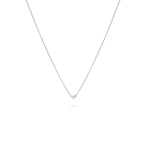Miss Spring Collier Button V 3 Stone MSC546