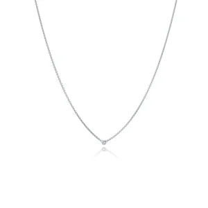 Miss Spring Ketting Button Diamond MSC024DI