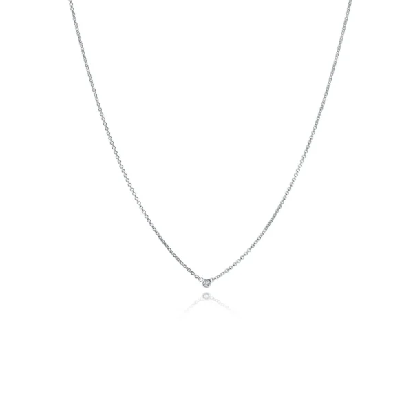 Miss Spring Ketting Button Diamond MSC024DI