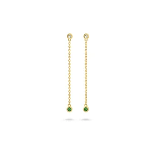 Miss Spring Oorknop Button Multi Tsavoriet - Diamant