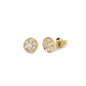 Miss Spring Oorknop Disc Diamant 7