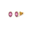 Miss Spring Oorknop Ma Petite Roze Toermalijn MSO509-RT