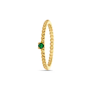 Miss Spring Ring Billie Small Smaragd MSR601 S-SM