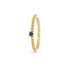Miss Spring Ring Billie Small Blauw Saffier MSR601 S-SA