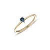 Miss Spring Ring Brilliantly Pear London Blue Topaas MSR711-LBT