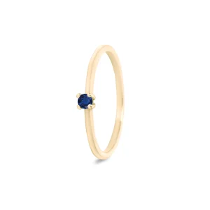 Miss Spring Ring Brilliantly Briljant Blauw Saffier